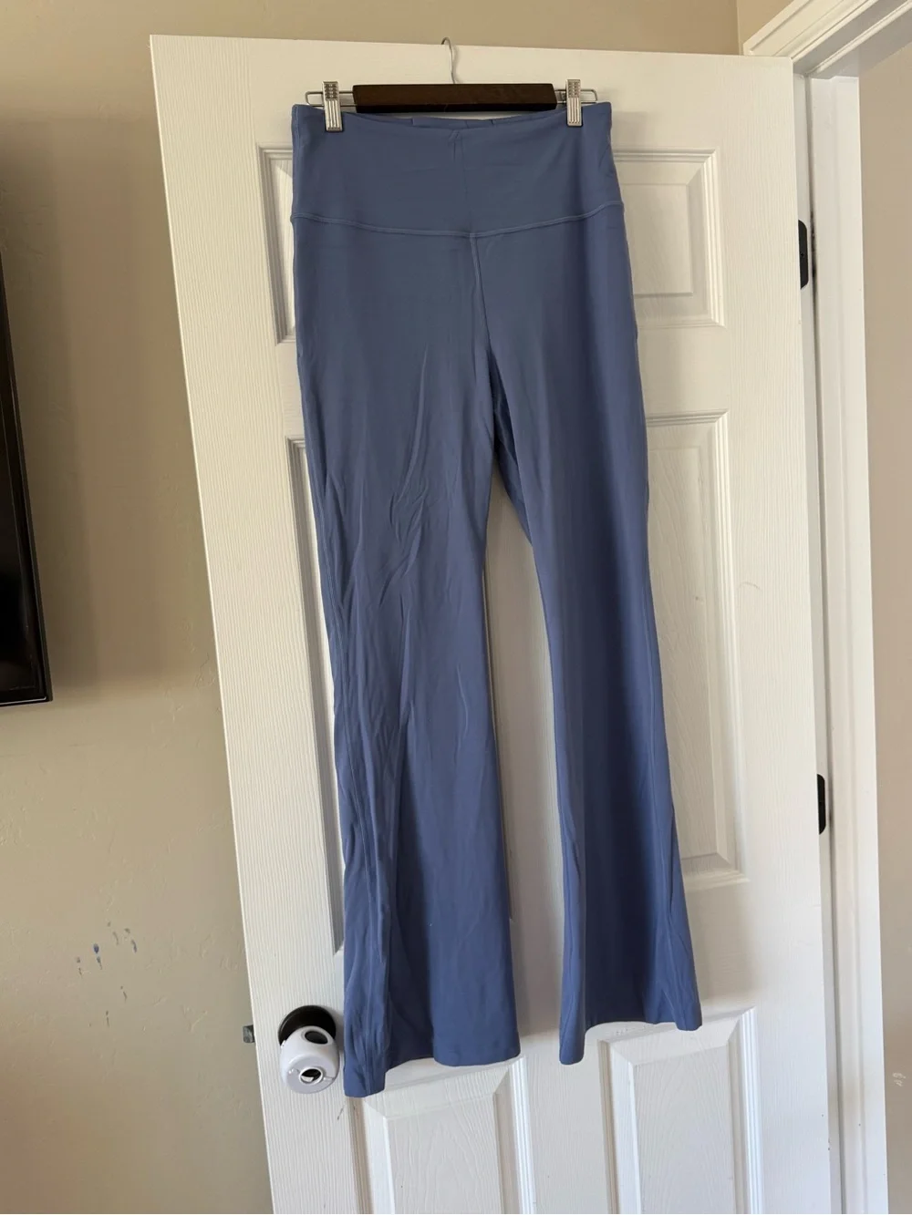 lululemon athletica High-Rise Flared Yoga Pants - Dusty Blue